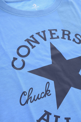 ALL STAR CHUCK TAYLOR Crewneck T-Shirt with Maxi Printed Logo