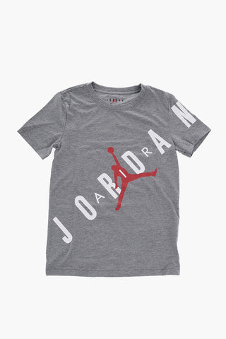 AIR JORDAN Front Printed Crew-neck T-Shirt