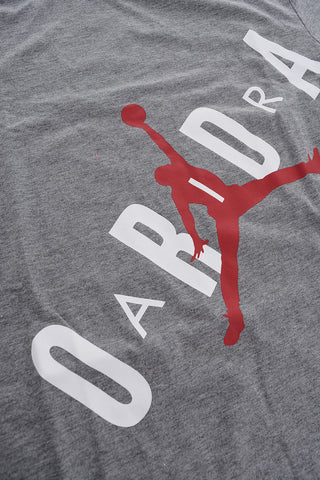 AIR JORDAN Front Printed Crew-neck T-Shirt