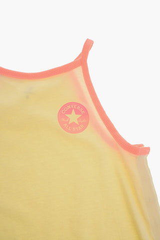 ALL STAR CHUCK TAYLOR Solid Dress with Mesh Trim