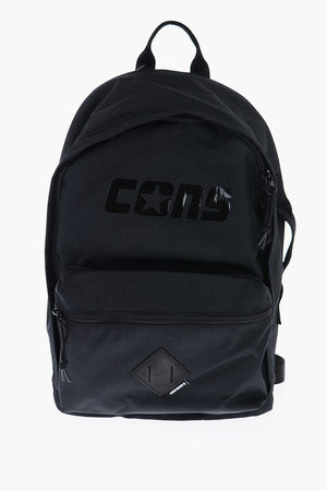 Solid Backpack CONS with Checkered Ripstop Pattern