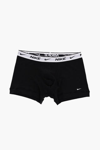 Set 3 Boxer in Cotone Stretch con Banda Elastica Logata