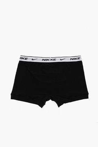 Set 3 Boxer in Cotone Stretch con Banda Elastica Logata