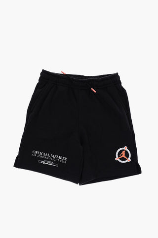 AIR JORDAN Cotton Blend Shorts with 3 Pockets