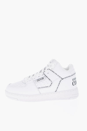 JEANS COUTURE Sneakers MEYSSA in Pelle con Stampa Logo a Contrasto