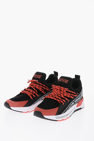 JEANS COUTURE Low-Top Sneakers with Repeated Logo