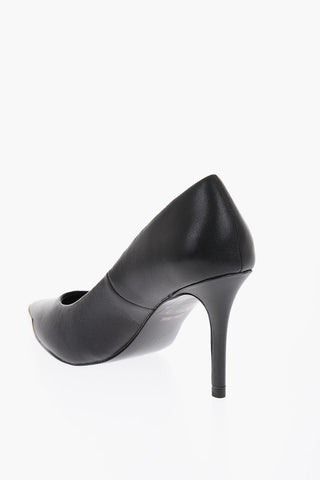 JEANS COUTURE Decolletè SCARLETT in Pelle con Dettaglio Dorato 8cm