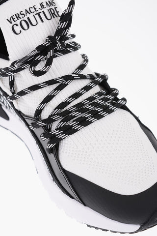 JEANS COUTURE Fabric DYNAMIC Sneakers with Logoed Details