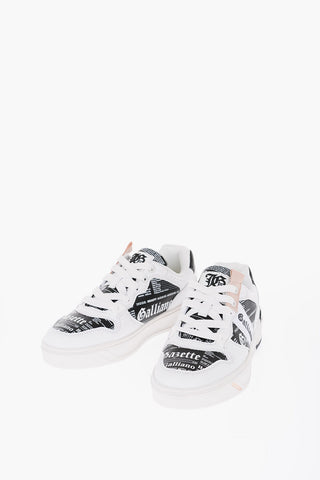 Sneakers Basse in Ecopelle Stampate
