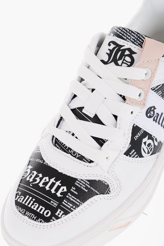 Sneakers Basse in Ecopelle Stampate