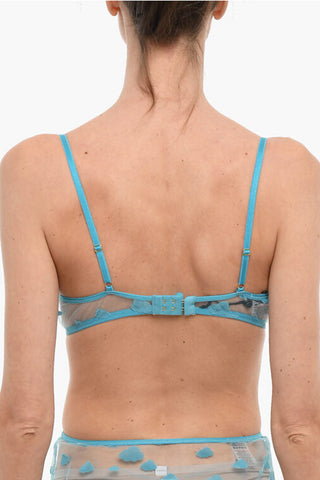 Recycled Fabric  Underwire NUAGE Bra with Cloud-Shaped Embroidery