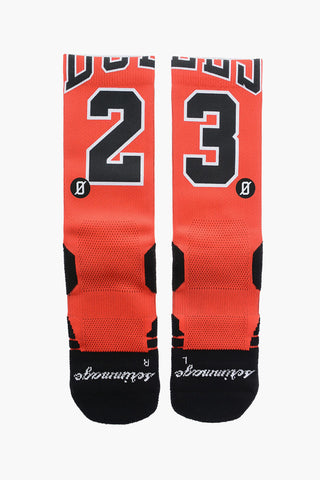 Lange Socken THE GOAT 23 bedruckt