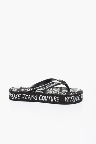 JEANS COUTURE Infradito in Gomma con Suola Logata