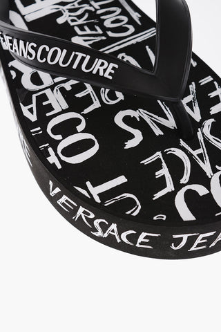 JEANS COUTURE Infradito in Gomma con Suola Logata