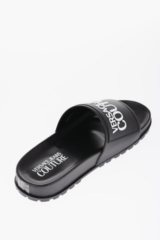 JEANS COUTURE Slides SHELLY in Gomma con Logo in Rilievo