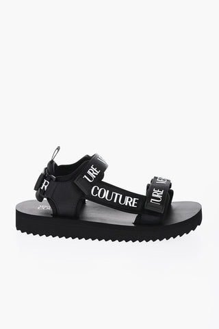 JEANS COUTURE Solid Color IPANEMA Sandals with Touch Strap Closure