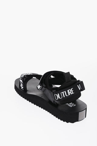 JEANS COUTURE Solid Color IPANEMA Sandals with Touch Strap Closure