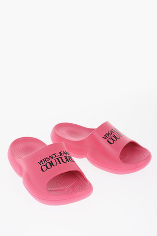 JEANS COUTURE Rubber TAGO Sliders with Logo