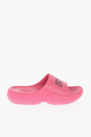JEANS COUTURE Rubber TAGO Sliders with Logo
