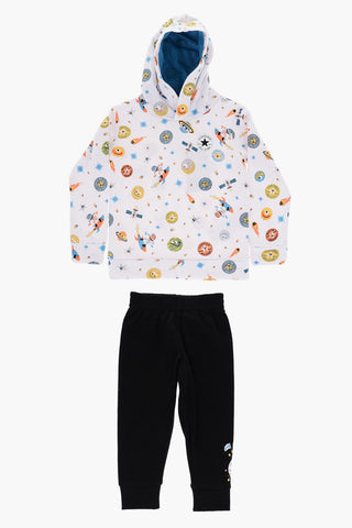 ALL STAR CHUCK TAYLOR All-Over Printed Hoodie and Joggers Set
