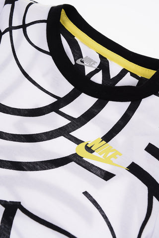 Set T-shirt Fantasia Animalier e Shorts con Elastico in Vita