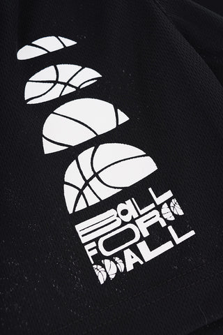 Set T-shirt Fantasia Animalier e Shorts con Elastico in Vita