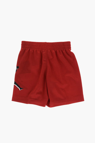 AIR JORDAN Mesh Shorts and Printed Crew-Neck T-shirt Set