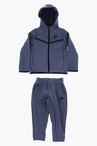 Set Felpa e Joggers in Tinta Unita