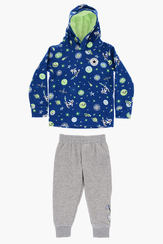 ALL STAR CHUCK TAYLOR Set Kapuzenpullover mit All-Over-Logo und Joggers