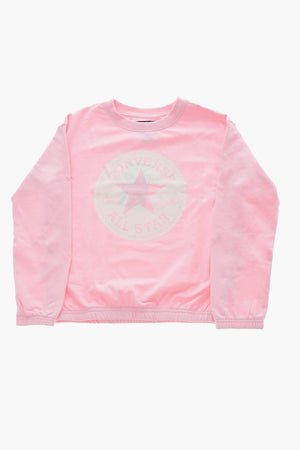 ALL STAR CHUCK TAYLOR Crewneck Sweatshirt with Printed Maxi Logo