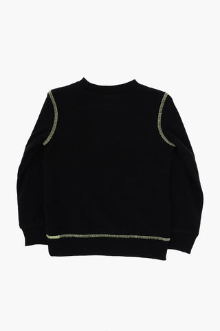 ALL STAR Printed Joggers and Crewneck Sweatshirt Set