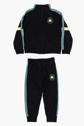 ALL STAR CHUCK TAYLOR Color-Blocked Sweatshirt and Joggers Set