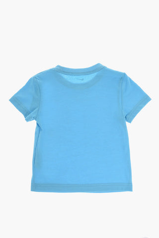 Set Rundhals-T-Shirt Und Shorts