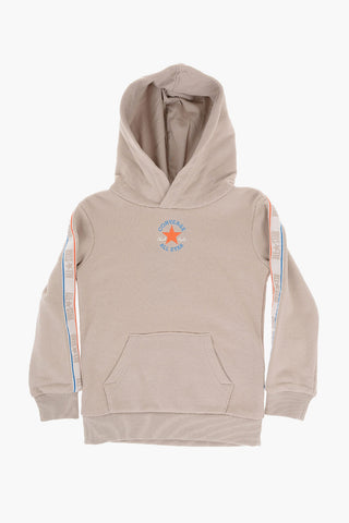 ALL STAR CHUCK TAYLOR Solid-Color Hoodie and Joggers Set with Branded Side Stripe