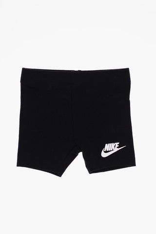 Set aus T-Shirt mit Rundhalsausschnitt und Radler-Shorts mit Logodruck