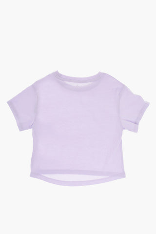 ALL STAR CHUCK TAYLOR Set T-Shirt Girocollo con Logo in Rilievo e Shorts Effetto Tie-Dye