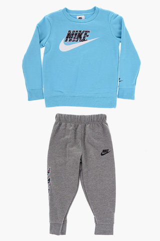 Crew-neck Sweatshirt and Joggers Set