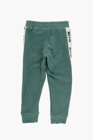 ALL STAR CHUCK TAYLOR Set Felpa Hoodie e Joggers in Tinta Unita con Banda Laterale Logata