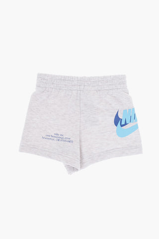 Fleeced-Cotton Shorts and Crew-Neck T-shirt Set