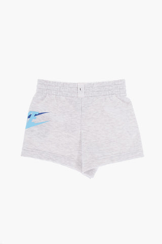 Fleeced-Cotton Shorts and Crew-Neck T-shirt Set