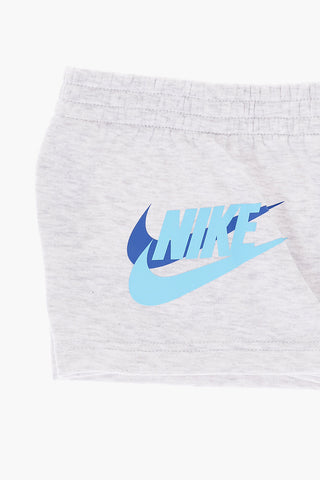 Fleeced-Cotton Shorts and Crew-Neck T-shirt Set