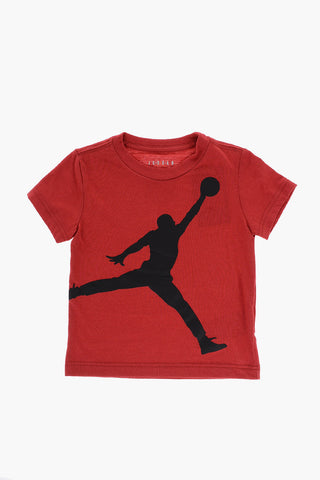 AIR JORDAN Set T-Shirt e Shorts con Logo Stampato