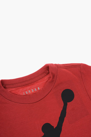 AIR JORDAN Set T-Shirt e Shorts con Logo Stampato