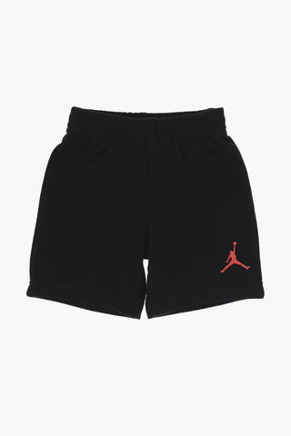 AIR JORDAN Set T-Shirt e Shorts con Logo Stampato
