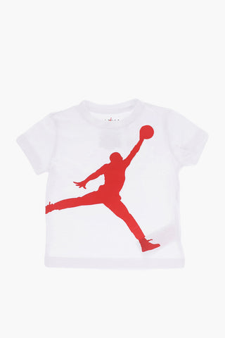 Cotton Blend T-Shirt and Shorts Set with Printed Logo