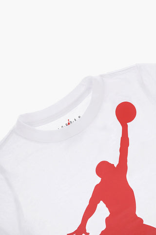 Cotton Blend T-Shirt and Shorts Set with Printed Logo