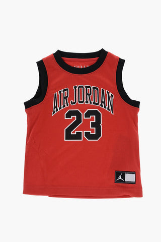 AIR JORDAN Drawstring Waist Shorts and 23 Tank Top HBR/DNA Set