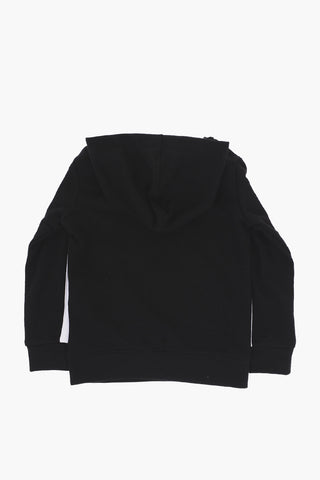 AIR JORDAN Solid Color Hoodie and Joggers Set with Contrasting Side Band