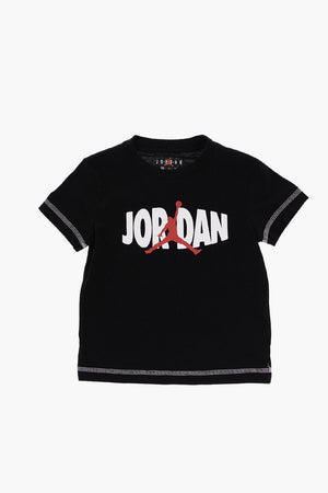 AIR JORDAN Set T-Shirt e Shorts con Logo Stampato