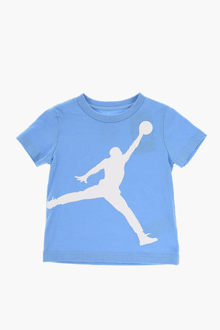AIR JORDAN Drawstring Waist Shorts and Crew-Neck T-shirt Set